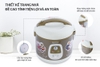 Nồi cơm điện Sunhouse SHD8216, Công suất 500W, Dung tích 1,2 Lít, Bảo hành 12 tháng
