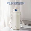 Bình giữ nhiệt inox 316 Elmich EL8331MW/EL8331NB dung tích 1L