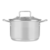 Bộ nồi Inox Elmich Smartcook SM5961, Bộ nồi 3 size 16, 20, 24cm, Chất liệu inox cao cấp, Vung kính cường lực, Sử dụng trên mọi loại bếp