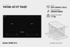 Bếp đôi điện từ Sunhouse SHB81012, Công suất 2000W, Mặt kính cao cấp Ultra Vitro Ceramic, Công nghệ Inverter, Booster nấu nhanh chóng, Bảo hành 36 tháng