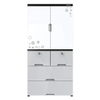Tủ nhựa 2 cánh 4 ngăn Happy Family Sunhouse KS-CA1400F4, Chất liệu PP an toàn sức khỏe, Dễ dàng tháo lắp, 4 ngăn chứa rộng rãi