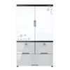 Tủ nhựa 2 cánh 3 ngăn Happy Family Sunhouse KS-CA1177F3, Chất liệu PP an toàn sức khỏe, Dễ dàng tháo lắp, 3 ngăn chứa rộng rãi