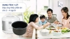 Nồi cơm điện Panasonic SR-MVN10LRAX , Công suất 500W, Dung tích 1 Lít, Công nghệ nấu 1D giúp cơm nấu nhanh, tiết kiệm thời gian, Nắp nồi thoát hơi thông minh tránh hơi nước chảy ngược vào cơm, Bảo hành 12 tháng