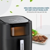 Nồi chiên không dầu Sunhouse SHD4082, Công suất 1800W,  Dung tích 9 Lít, Điều khiển núm xoay, Công nghệ Rapid Air, Chống dính Whitford (USA) siêu bền, Sản xuất tại Việt Nam, , Bảo hành 12 tháng