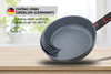 Chảo Vân Đá Full Induction Infinity Sunhouse IF28M - Đường kính 28cm, Chống dính Greblon (Germany) 5 lớp – an toàn, chịu nhiệt tốt