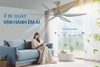 Quạt trần Sunhouse Apex 6 cánh APF7693, Công suất 62W , Động cơ DC, Có điều khiển từ xa, Có chế độ đảo chiều gió, Bảo hành 24 tháng tại nhà