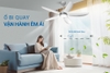 Quạt trần 5 cánh Sunhouse Apex APF7663, Công suất 57W, Lưu lượng gió 320m3/phút, 6 cấp độ gió, Sải cánh 1400mm, Động cơ DC tiết kiệm điện, Có điều khiển từ xa, Bảo hành 24 tháng tại nhà
