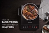 Bếp từ đơn Sunhouse SHD6161, Công suất 2000W, Mặt bếp Ceramic, Sản xuất Việt Nam, Bảo hành 12 tháng
