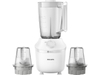 Máy xay sinh tố Philips HR2041/30 - Công suất 450W, Dung tích 1,9 lít, Lưỡi dao xay 4 cánh cho hiệu quả xay nhuyễn mịn, nhanh đến gấp 3 lần, Bảo hành 24 tháng