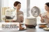 Nồi cơm điện 1.5L Sunhouse Mama SHD8277, Công suất 700W, Dung tích 1.5 Lít, Lòng nồi chống dính ceramic cao cấp, Bảo hành 24 tháng