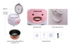 Nồi cơm điện Sunhouse SHD8217W, Công suất 500W, Dung tích 1.2 Lít, Lòng nồi hợp kim nhôm phủ chống dính Whitford, Điều khiển nút gạt, Bảo hành 12 tháng