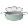 Nồi lẩu chống dính Elmich EL5538SK28, Đường kính 28cm, Phủ chống dính Ceramic siêu bền, Vung kính cường lực, Sử dụng được cho mọi loại bếp