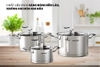 Bộ nồi Inox 5 đáy Sunhouse SHG2503MSA