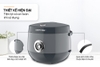 Nồi cơm điện Sunhouse Happy Time HTD8521GR, Công suất 700W, Dung tích 1,8 Lít, Lòng nồi chống dính cao cấp PTFE,  Thân nồi cách nhiệt, Quai xách chắc chắn, Bảo hành 12 tháng