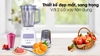 Máy xay sinh tố Philips HR2221, Công suất 700W, Dung tích 1.5 lít, Cối nhựa cao cấp, Lưỡi dao bằng thép không gỉ siêu bền, Bảo hành 2 năm