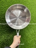 Chảo inox nguyên khối elmich Trimax EL-3738Max, Đường kính 24cm, Chất liệu inox 304 không có chống dính, Sử dụng trên mọi loại bếp, 2353738Max