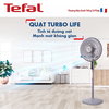 Quạt đứng Tefal Turbo Life VH659790 - Công suất 55W, Đường kính lồng quạt 44cm, Điều khiển nút bấm và điều khiển từ xa, Có hẹn giờ, Bảo hành 24 tháng