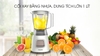 Máy xay sinh tố Philips HR2056, Công suất 450W, Dung tích 1 Lít, Bảo hành 2 năm