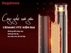 Máy sưởi gốm Nagakawa NEH8389, Công suất 2000W, Điều khiển cảm ứng, Có điều khiển từ xa, 1 mức gió mát và 2 mức gió ấm, Chế độ Eco tiết kiệm điện, Cài đặt nhiệt độ linh hoạt, Tự động ngắt khi đổ, Xoay 70 độ, Bảo hành 1 năm