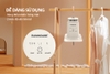 Máy sấy quần áo mini Sunhouse SHD2704, Công suất 530W, Chế độ diệt khuẩn OZON, khử mùi, ngăn ngừa nấm mốc, 2 chế độ sấy linh hoạt tích hợp hẹn giờ lên đến 4 tiếng, Bảo hành 12 tháng