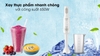 Máy xay sinh tố cầm tay Philips HR2531, Công suất 650W, Thân nhựa cao cấp, Lưỡi thép không gỉ, Dung tích 500ml, Bảo hành 2 năm