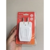 Ổ cắm xoay gấp gọn Điện Quang ĐQ ESK RT W3 62228180 - Loại 3 lỗ, Công suất chịu tải 2500W, Xoay gấp 180 độ
