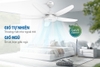 Quạt trần 5 cánh có đèn Sunhouse Apex APF7678W, Công suất 60W, Động cơ BLDC tiết kiệm điện, Lưu lượng gió 367m3/phút, Đèn led 24W siêu sáng với 3 màu, Chế độ đảo chiều quay, lưu thông gió 4 mùa, Bảo hành 2 năm tại nhà