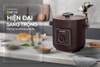 Nồi áp suất điện đa năng Sunhouse SHD1540, Công suất 800W, Dung tích 4 lít, Điều khiển núm xoay, Đa chức năng nấu nướng, Bảng điều khiển tiếng việt, Bảo hành 12 tháng