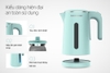 Ấm siêu tốc 2 lớp Sunhouse SHD1351, Công suất 1500W, Dung tích 1.8 Lít, Lớp trong inox 304, lớp ngoài nhựa chịu nhiệt siêu bền, Bảo hành 12 tháng