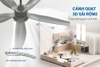Quạt trần Sunhouse Apex 5 cánh APF7688, Công suất 57W/ LED 18W, Động cơ DC tiết kiệm năng lượng, Cánh quạt 3D sải rộng, Tích hợp đèn LED 3 màu, Có chế độ đảo chiều gió, Bảo hành 24 tháng tại nhà