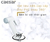 Vòi xịt nhựa Caesar BS304A, Chất liệu nhựa ABS cao cấp, Dây PVC xoay 360 độ, Bảo hành 2 năm