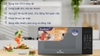 Lò vi sóng Bluestone MOB-7816 - Công suất 1100W, Dung tích 20 lít, Chức năng chính rã đông, hâm, nấu, nướng, Hàng chính hãng bảo hành 24 tháng