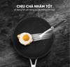 Chảo chống dính Inox liền khối Hera EL-8276, Đường kính 28cm, Chất liệu inox 304 siêu bền, Chống dính Whitford của Mỹ, 2358276