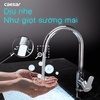 Vòi rửa bát nóng lạnh Caesar K415C, Thân vòi làm từ đồng thau nguyên chất, Bề mặt được mà mạ Niken + Crom cao cấp, Bảo hành 2 năm