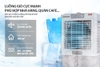 Quạt điều hòa Sunhouse SHD7746, Công suất 180W, Lưu lượng gió 5000m3/h, Dung tích bình nước 45 Lít, Diện tích làm mát 40m2, Điều khiển phím bấm và điều khiển từ xa, Bảo hành 12 tháng tại nhà