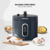 Nồi cơm điện Sunhouse SHD8632, Công suất 700W, Dung tích 1,8 Lít, Lòng nồi hợp kim nhôm phủ chống dính cao cấp, Vỏ hợp kim sơn tĩnh điện siêu bền, Bảo hành 1 năm