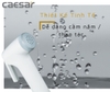 Vòi xịt nhựa Caesar BS304A, Chất liệu nhựa ABS cao cấp, Dây PVC xoay 360 độ, Bảo hành 2 năm