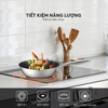 Chảo chống dính Inox liền khối Hera EL-8276, Đường kính 28cm, Chất liệu inox 304 siêu bền, Chống dính Whitford của Mỹ, 2358276