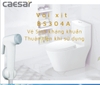 Vòi xịt nhựa Caesar BS304A, Chất liệu nhựa ABS cao cấp, Dây PVC xoay 360 độ, Bảo hành 2 năm