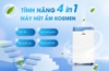 Máy hút ẩm Kosmen KM-20N, Công suất 300W, Công suất hút ẩm 20 lít/ngày, Phạm vi hoạt động 80 m2, Điều khiển cảm ứng, kết nối wifi điều khiển qua App, Bảo hành 2 năm