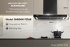 Máy hút mùi chữ T Sunhouse SHB5HM-72068, Công suất 220W, Công nghệ Ultra-Quiet độ ồn thấp, Điều khiển cảm biến thông minh, Chế độ Booster hút cực mạnh, Bảo hành 36 tháng tại nhà