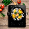 Bếp từ đơn Elmich Smartcook ICS-3873, Công suất 2100W, Mâm từ kép đôi, Mặt kính Ceramic cường lực, Điều khiển cảm ứng, Cảnh báo chống tràn, Bảo hành 12 tháng