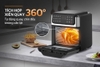 Nồi chiên không dầu 12L Sunhouse Mama SHD4094, Công suất 1800W, 12 chế độ nấu cảm ứng cài đặt sẵn, Tích hợp xiên quay 360, Bảo hành 24 tháng