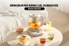 Bình đun đa năng 1,8L Sunhouse SHD1335, 12 chế độ đun nấu tự động,Tích hợp lõi lọc INOX 304, Bảo hành 12 tháng