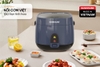Nồi cơm điện Sunhouse SHD8611N, Công suất 700W, Dung tích 1,8 Lít, Lòng nồi hợp kim nhôm phủ chống dính kép 2 lớp Whitford (USA), Vỏ nhự cách nhiệt siêu bền, Bảo hành 1 năm