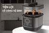 Nồi áp suất điện đa năng Sunhouse Mama SHD1580, Công suất 1000W, Dung tích 5 lít, Bảng điều khiển phím bấm, Lòng nồi hợp kim phủ chống dính cao cấp, 12 chức năng nấu nướng, 5 chế độ an toàn, chống bóng, an toàn tuyệt đối, Bảo hành 24 tháng