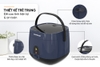 Nồi cơm điện Sunhouse SHD8611N, Công suất 700W, Dung tích 1,8 Lít, Lòng nồi hợp kim nhôm phủ chống dính kép 2 lớp Whitford (USA), Vỏ nhự cách nhiệt siêu bền, Bảo hành 1 năm