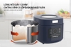 Nồi cơm điện tử Sunhouse SHD8802 - Công suất 600W, Dung tích 1 lít, Lòng nồi dày 1.5 mm, phủ chống dính 2 lớp Daikin Nhật Bản, Nắp kính dễ dàng quan sát quá trình nấu, Bảo hành 12 tháng