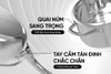 Bộ nồi chảo inox Sunhouse SHG808, Chất liệu inox 304, Thiết kế liền đáy bền bỉ, Vung kính cường lực sang trọng, Sử dụng trên mọi loại bếp