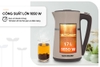 Ấm siêu tốc 2 lớp Sunhouse SHD1360, Công suất 1850W, Dung tích 1.7 Lít, Lớp trong inox 304, lớp ngoài nhựa chịu nhiệt siêu bền, Bảo hành 12 tháng